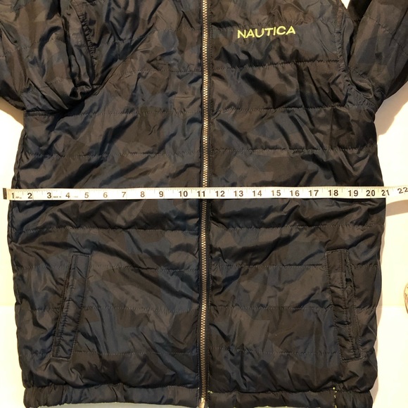 Boys Nautica reversible jacket size Large - Picture 9 of 11